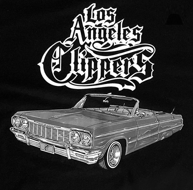 los angeles clippers old english