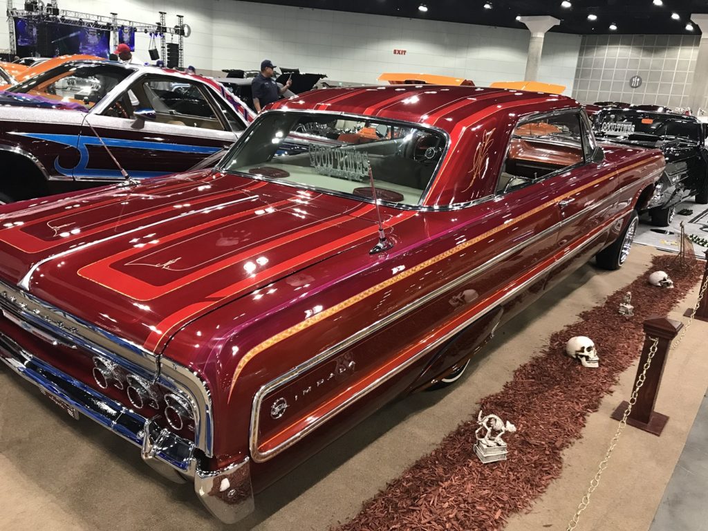 Lowrider car at the LA Supershow