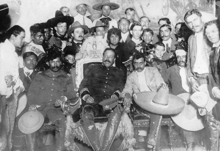 Francisco Pancho Villa and Emiliano Zapata.